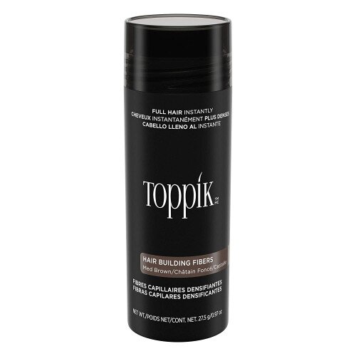 Toppik Hair Building Fibers Makes Fine Hair Look Completely Thick & Full - Economy - Medium Brown