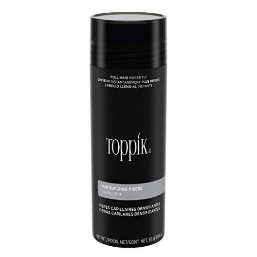 Toppik Hair Building Fibers Makes Fine Hair Look Completely Thick & Full - Giant - Gray
