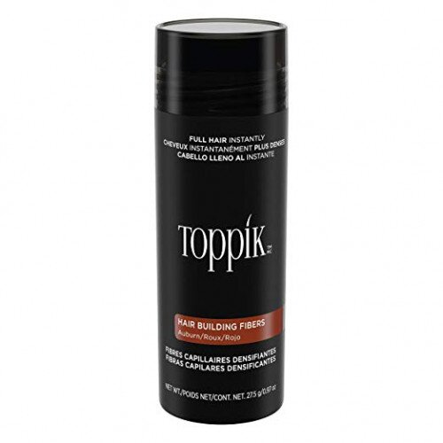 Toppik Hair Building Fibers Makes Fine Hair Look Completely Thick & Full - Economy - Auburn