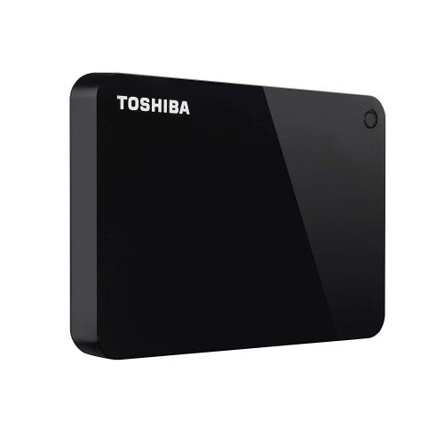 Toshiba Canvio Advance Portable External Hard Drive - 3TB - Black