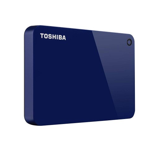 Toshiba Canvio Advance Portable External Hard Drive - 2TB - Blue