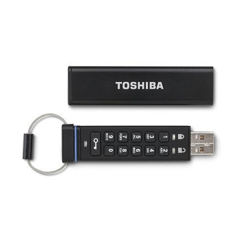 Toshiba Encrypted USB Flash Drive - 4GB