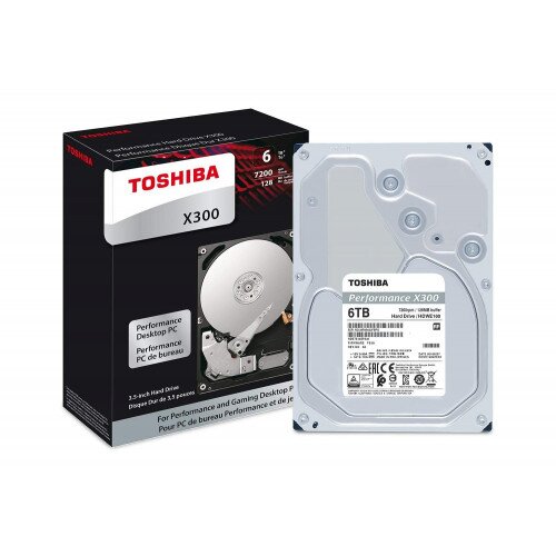 Toshiba X300 Performance Hard Drive - 128MB - 6TB