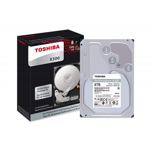 Toshiba X300 Performance Hard Drive - 128MB - 8TB