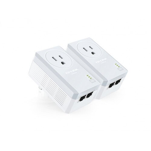 TP-Link AV500 2-Port Powerline Adapter with AC Pass Through Starter Kit
