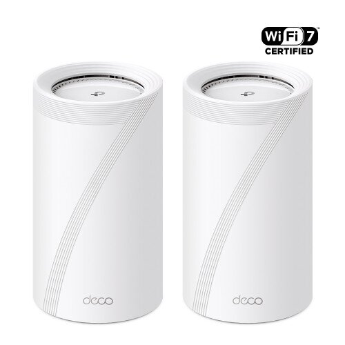 TP-Link Deco BE85 BE22000 Tri-Band Whole Home Mesh WiFi 7 System - 2-Pack