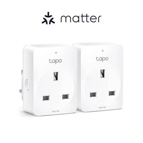 TP-Link Tapo P110M Mini Smart Wi-Fi Plug, Energy Monitoring - 2-Pack