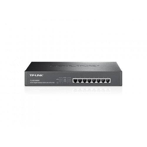 TP-Link 8-Port Gigabit Desktop/Rackmount Switch with 8-Port PoE+