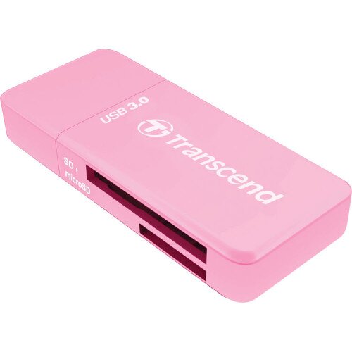 Transcend RDF5 Card Reader - Pink