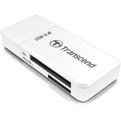 Transcend RDF5 Card Reader - White