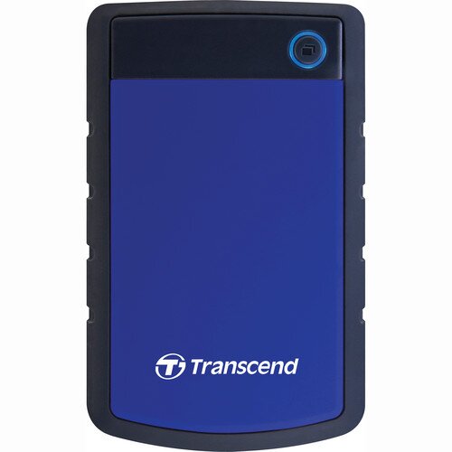 Transcend StoreJet 25H3 Portable Hard Drive - Navy Blue - 2TB