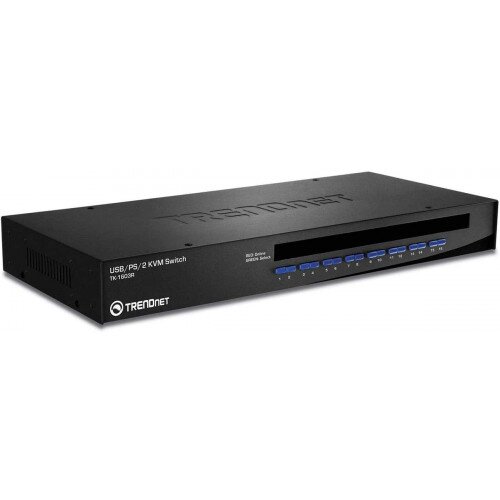 TRENDnet 16-Port Rack Mount USB KVM Switch