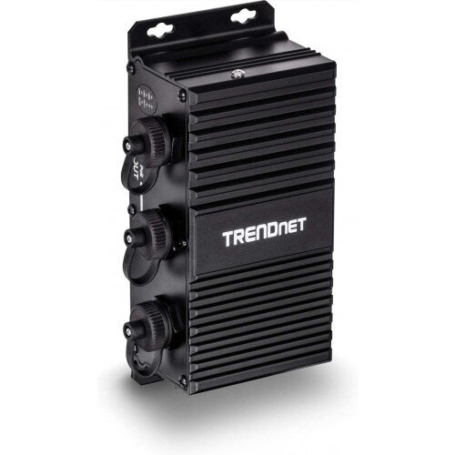 TRENDnet 2-Port Industrial Outdoor Gigabit UPoE Extender