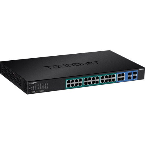 TRENDnet 28-Port Gigabit Web Smart PoE+ Switch (Version v2.1R)