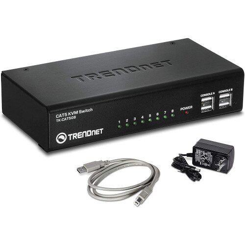 TRENDnet 8-Port CAT5 KVM Switch