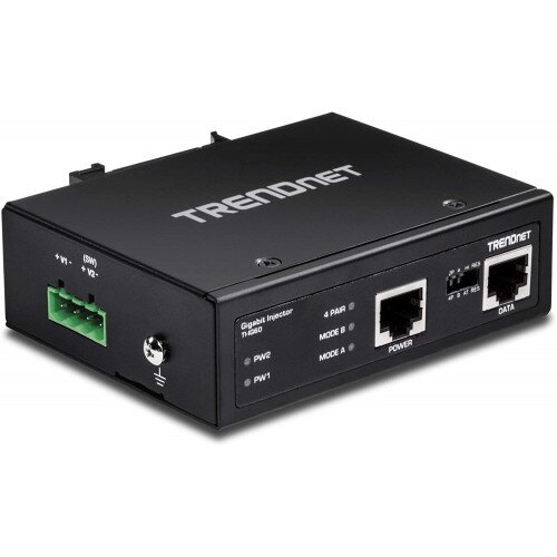 TRENDnet Hardened Industrial 60 Watt Gigabit UPoE Injector