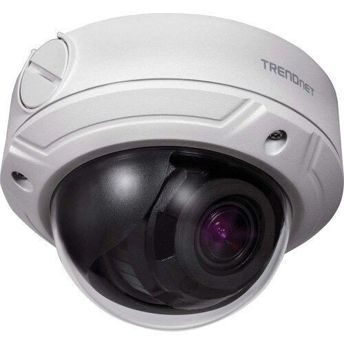 TRENDnet Indoor/Outdoor 4MP H.265 Motorized Varifocal PoE IR Dome Network Camera