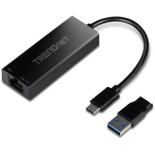 TRENDnet USB-C 3.1 to 2.5GBASE-T Ethernet Adapter (Version V2)