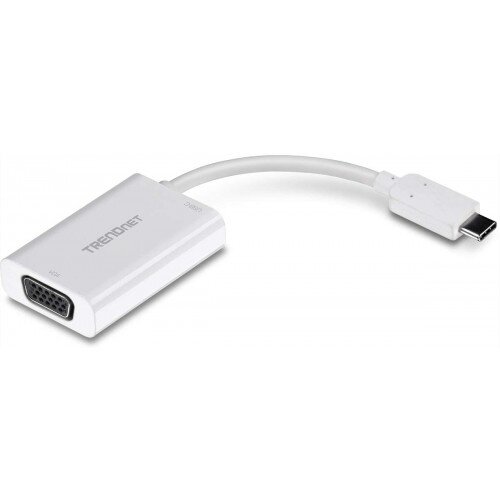TRENDnet USB-C to VGA Adapter with Power Delivery