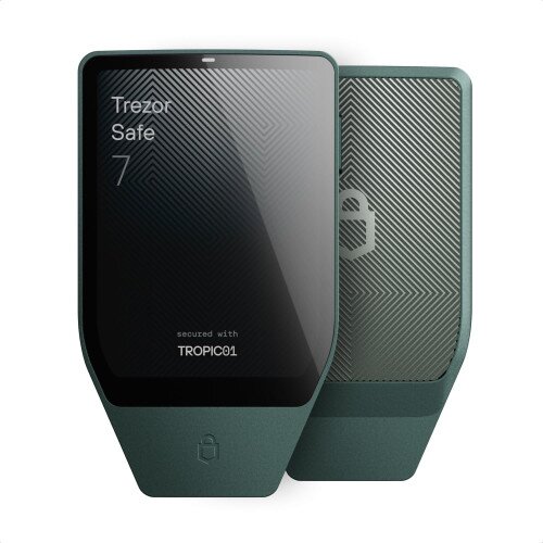 TREZOR Safe 7 Crypto Hardware Wallet - Obsidian Green