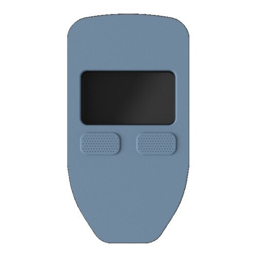 TREZOR Silicone Case Cover For Model One - Pigeon Blue