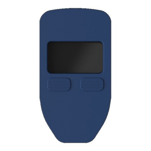 TREZOR Silicone Case Cover For Model One - Cobalt Blue
