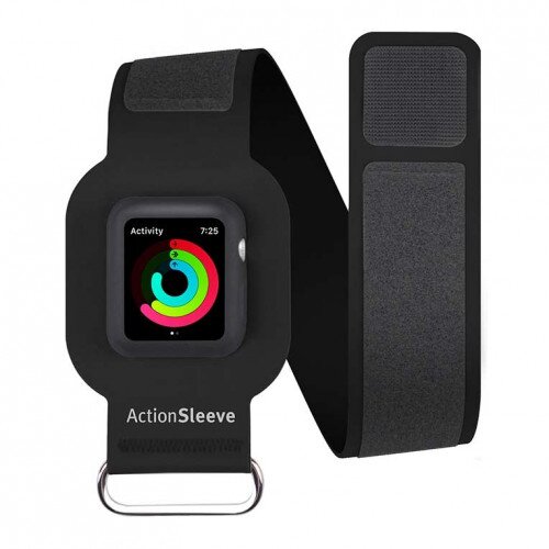 Twelve South ActionSleeve Armband for Apple Watch - 42 Slim - Black