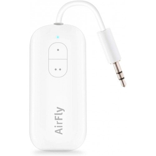 Twelve South AirFly Transmitter for Wireless Headphones - Duo - White