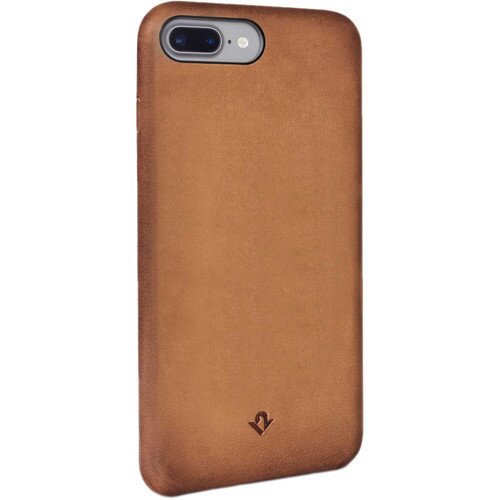 Twelve South RelaxedLeather for iPhone - iPhone 8 Plus / 7 Plus Without Pockets - Cognac