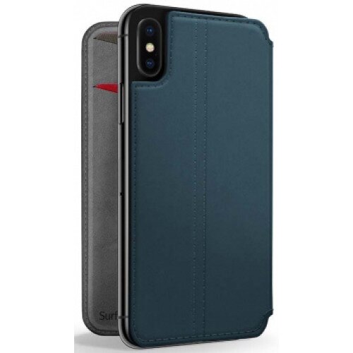 Twelve South SurfacePad fo iPhone XS Ultra-Slim Cover - Deep Teal