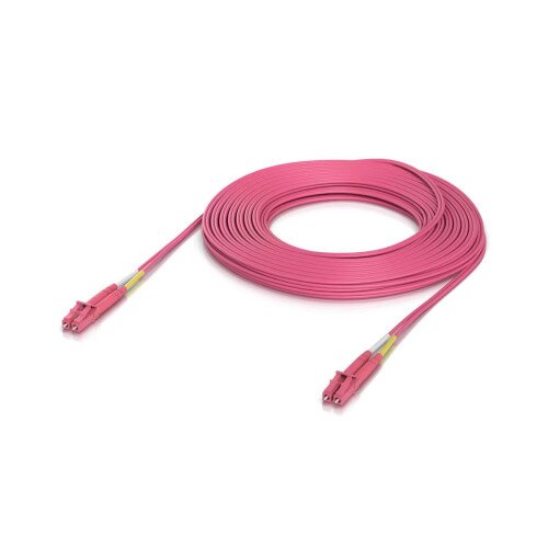 Ubiquiti OM4 Duplex LC UPC Fiber Patch Cable - 15 M