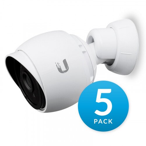 Ubiquiti UniFi Video Camera G3 1080p Indoor/Outdoor IP Camera with Infrared - 5-Pack
