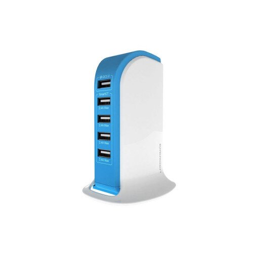 Energen UC500 5 Ports USB Charger - Blue
