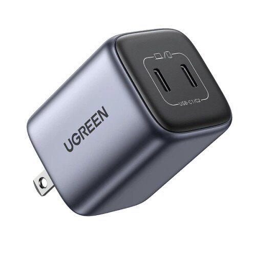 Ugreen Nexode 45W USB C GaN iPhone Charger-2 Ports Wall Charger