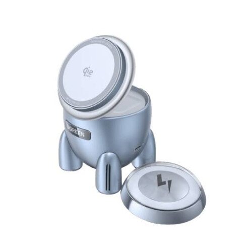 Ugreen Uno 2-in-1 Magnetic Power Bank (30W, MagSafe-Compatible)