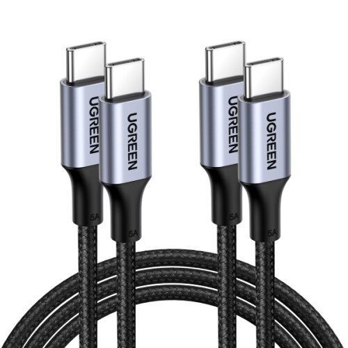 Ugreen USB C to USB C 100W Fast Cable 2 Pack - 6FT