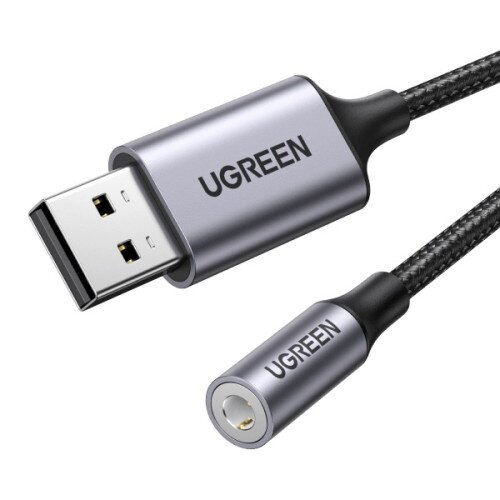 Ugreen USB to 3.5mm Audio Jack USB A Sound Card Adapter