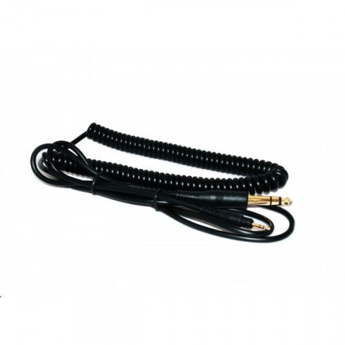 Ultrasone 1.5 up to 3 m cable (coiled), black with Bayonet-Lock