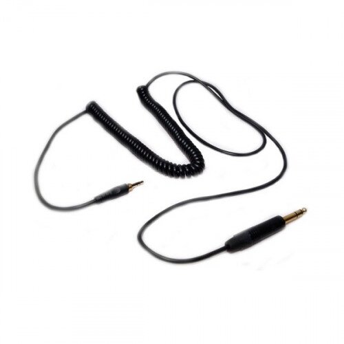 Ultrasone 1.5 up to 3 m USC-cable (coiled), black with Neutrik-plug