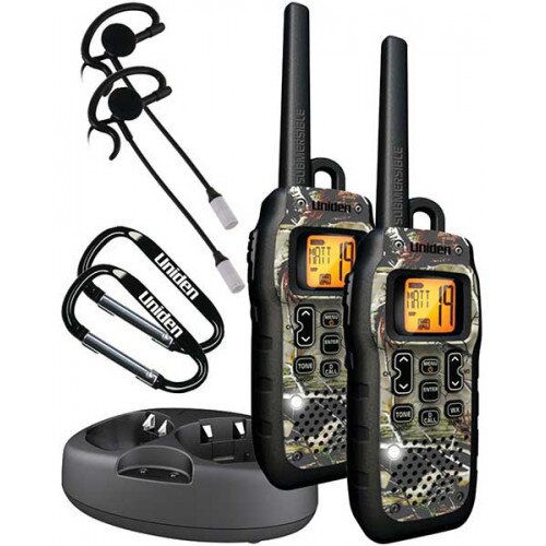 Uniden 2 x 50-Mile Submersible GMRS/FRS Two-Way Radio