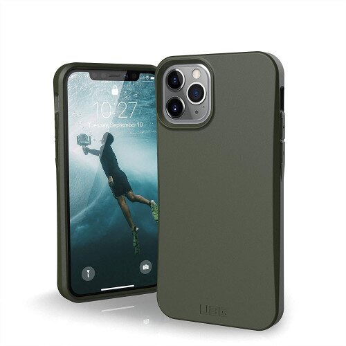 Urban Armor Gear Biodegradable Outback for iPhone 11 Pro Max Case - Olive