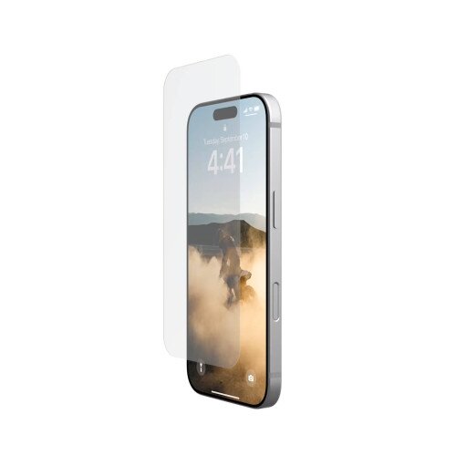 Urban Armor Gear Glass Screen Protector Shield Ultra for iPhone 16 Pro