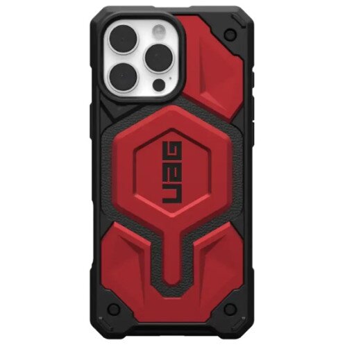 Urban Armor Gear Monarch Pro Case with Magsafe for iPhone 16 Pro Max - Crimson