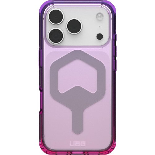 Urban Armor Gear Plyo Case with MagSafe for iPhone 17 Pro - Purple Pink Ombre