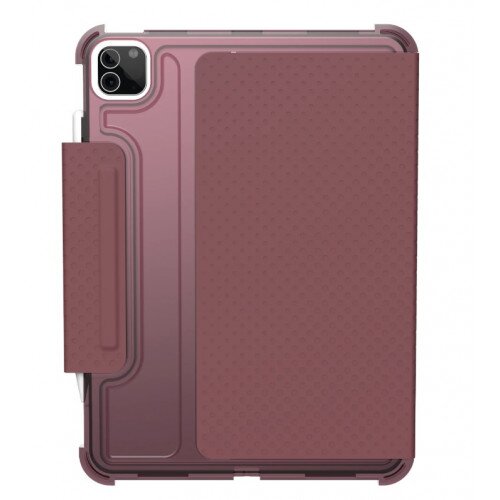 Urban Armor Gear U Lucent Series Case for iPad Pro 11" (3rd Gen, 2021) - Aubergine / Dusty Rose