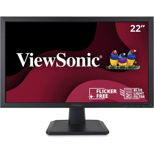 ViewSonic VA2252SM - 22" 1080p LED Monitor DisplayPort, DVI and VGA Inputs