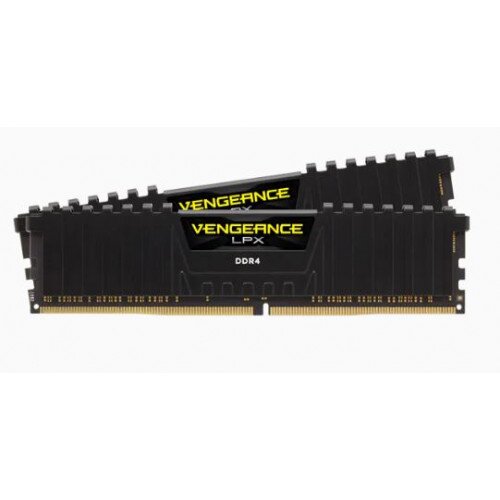 Corsair VENGEANCE LPX 16GB (2 x 8GB) DDR4 DRAM 3600MHz C14 AMD Ryze Memory Kit - Black