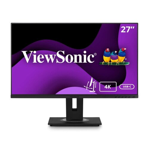 ViewSonic VG2756-4K 27" 4K UHD Ergonomic IPS Docking Monitor