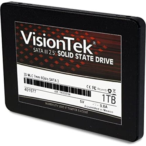 VisionTek 3D MLC 7mm 2.5" SSD (SATA) - 1TB