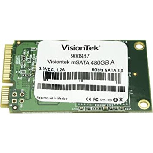 VisionTek 3D NAND mSATA SSD (SATA) - 480GB